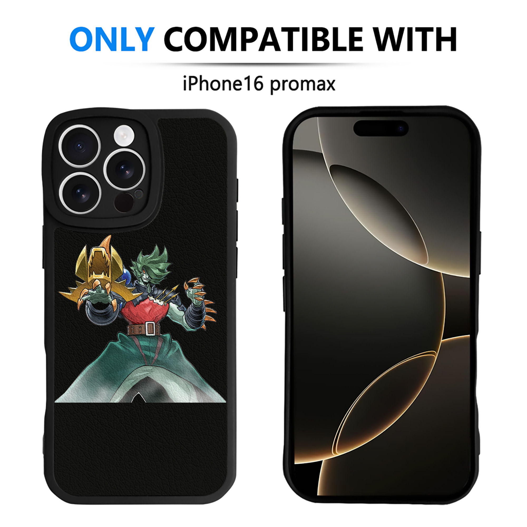 遊☆戯☆王 Yu-Gi-Oh! 【iPhone 16シリーズ対応】シリコンスマホケース（レザー調） 材質：シリコン